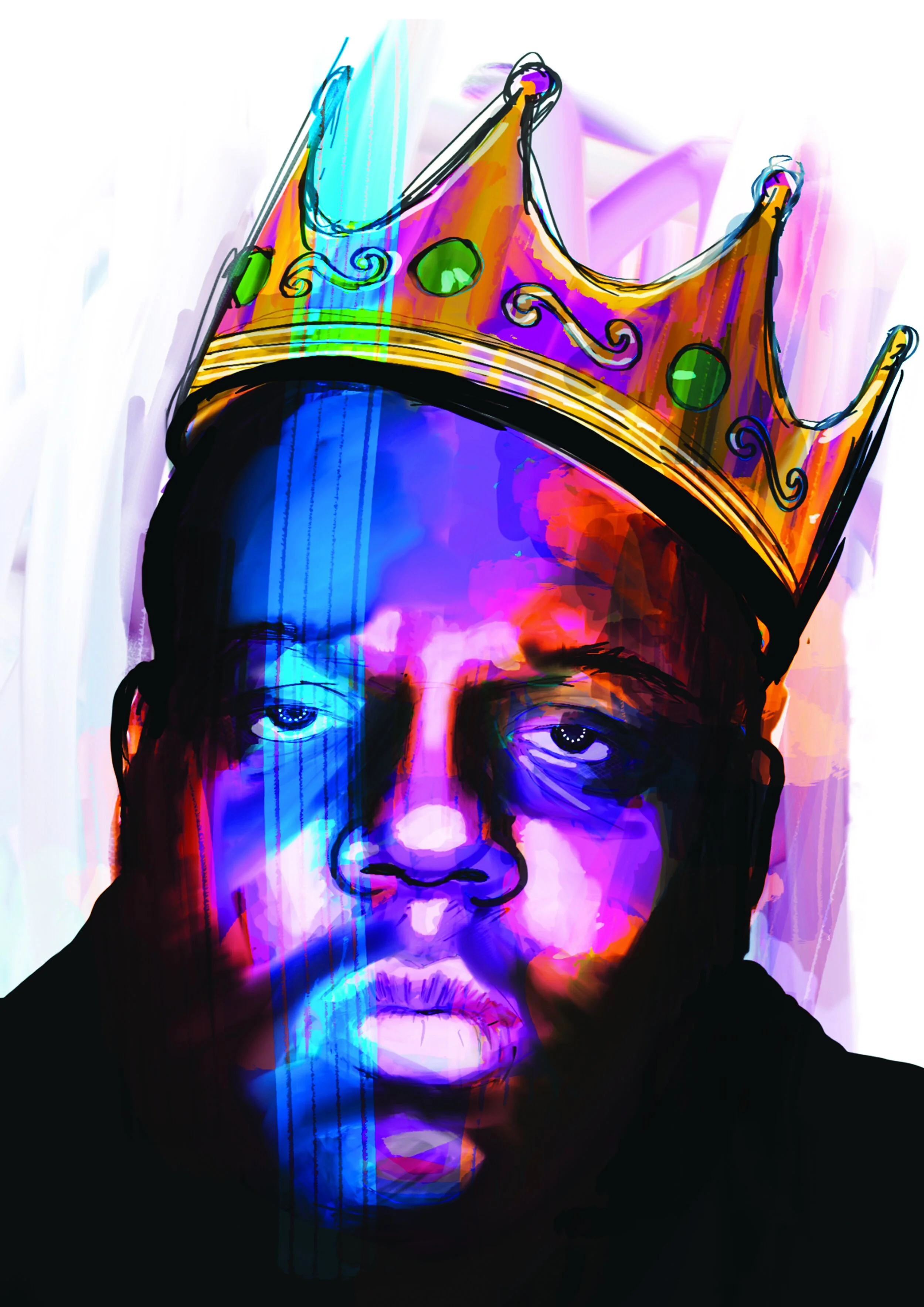 Notorious BIG Art Print — JOHN GUY